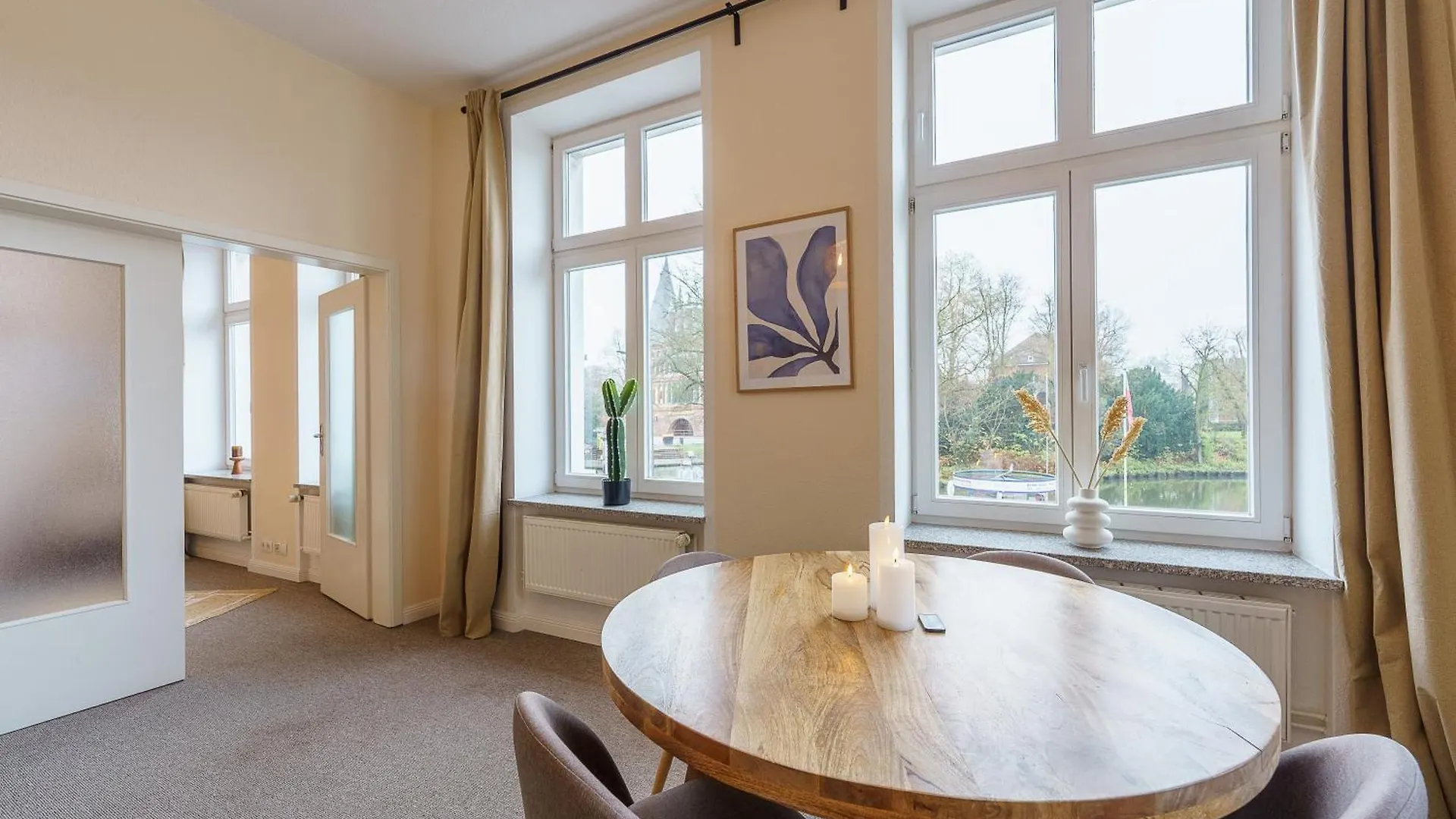 Apartment Mit Traveblick Lübeck